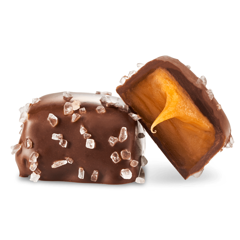 Chocolate Salted Caramels